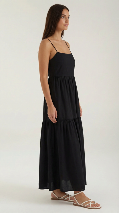 Migdalia Berta™ | Maxi Vestido de Descubierta