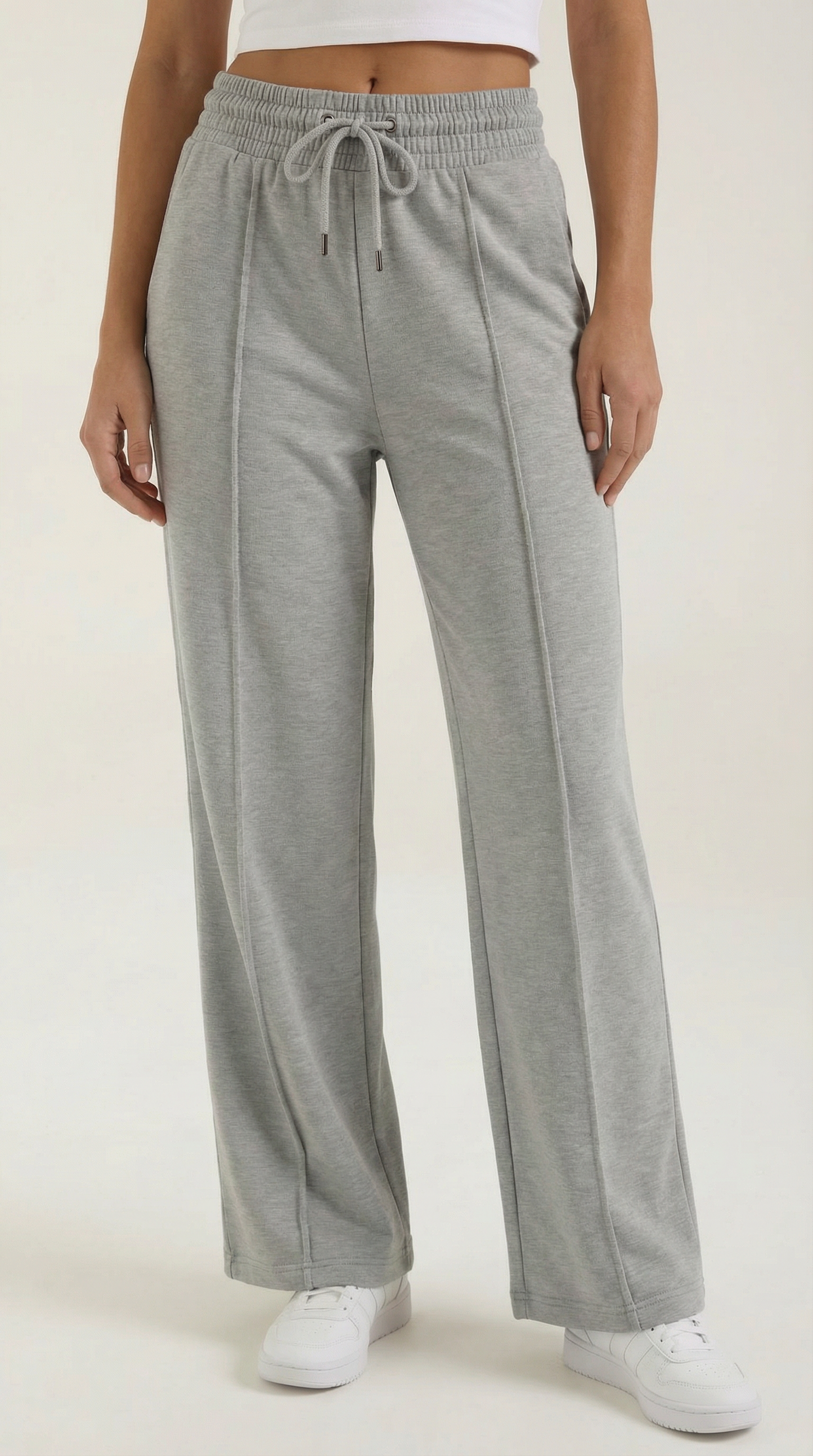 María Elda™ | Virginia Pantalones de Chándal de Pierna Ancha