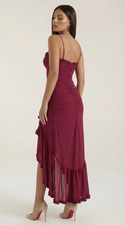 Rosa Estrella™ | Vestido Maxivioleta