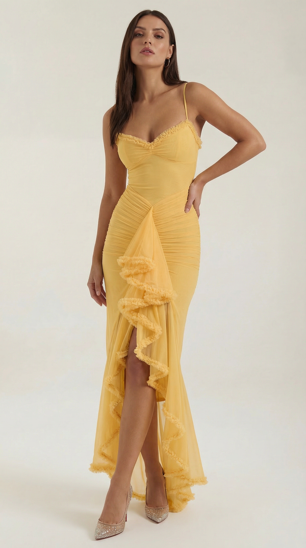 Rosa Estrella™ | Vestido Maxivioleta