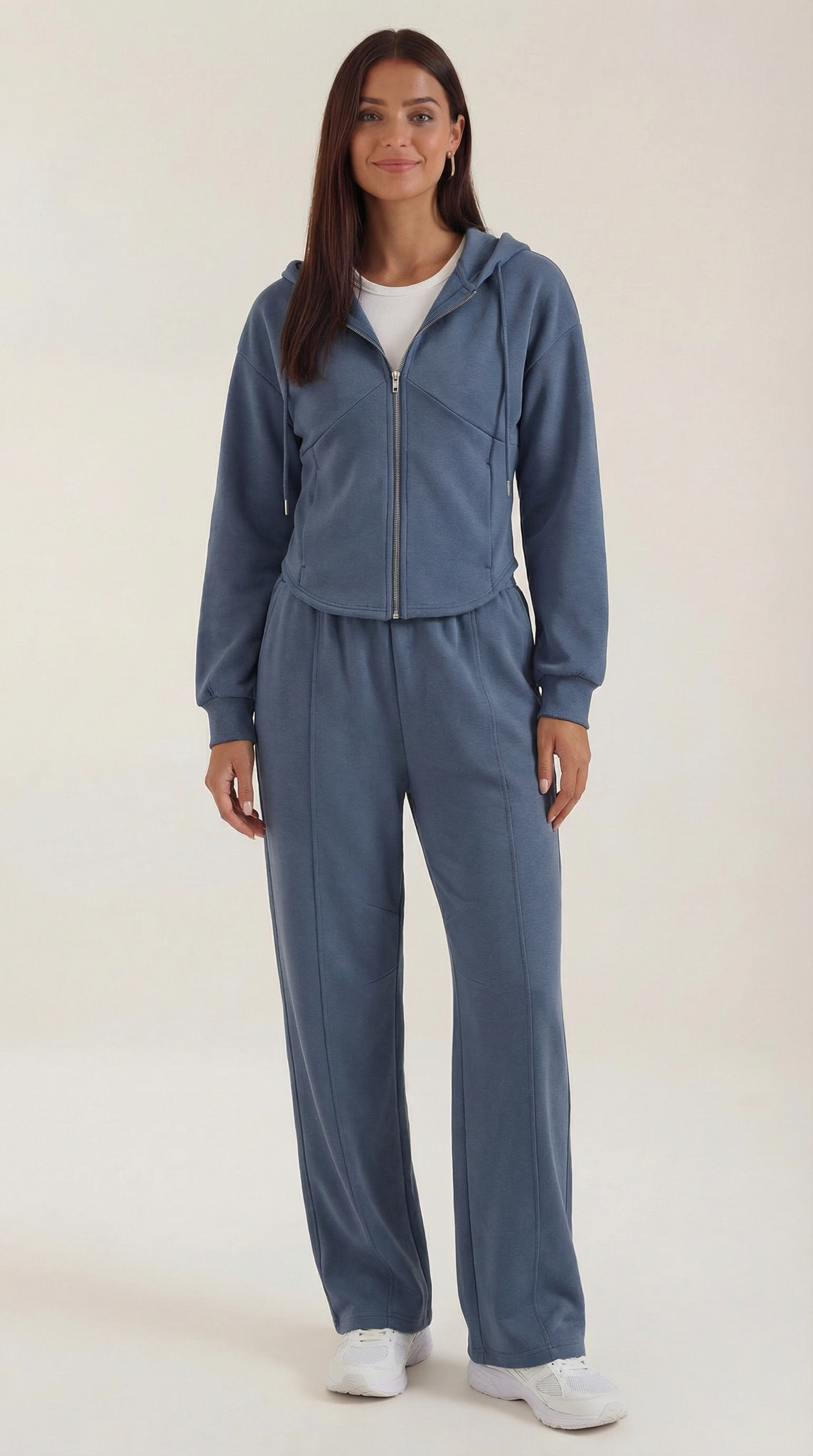 María Katia™ | Conjunto de Sudadera Yolanda con Pantalones Amplios