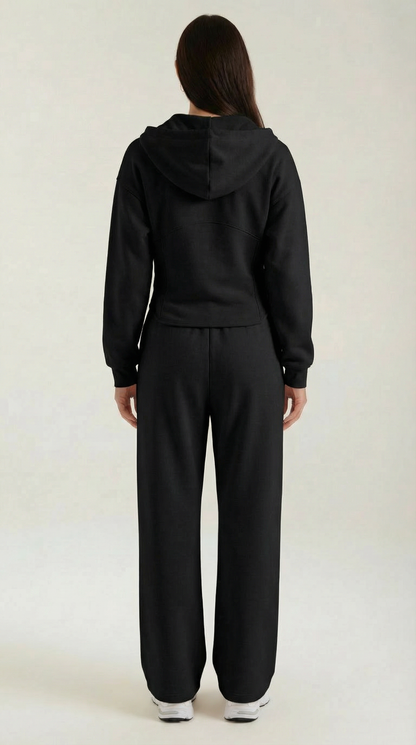 María Katia™ | Conjunto de Sudadera Yolanda con Pantalones Amplios
