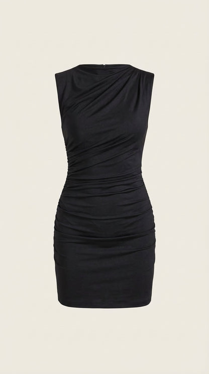 Ana Julissa™ | Vestido Mini Carmela con Detalles Fruncidos