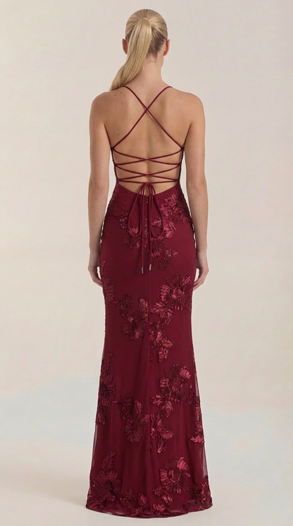 Marit™ | Maxi Vestido Floral con Corsé