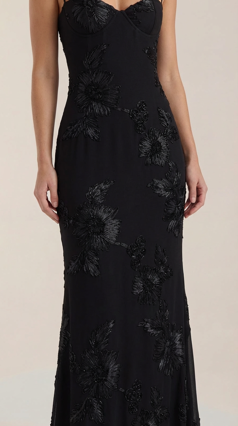 Marit™ | Maxi Vestido Floral con Corsé