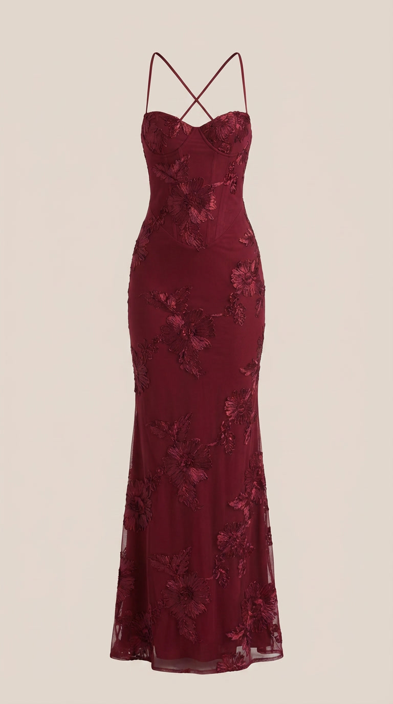 Marit™ | Maxi Vestido Floral con Corsé