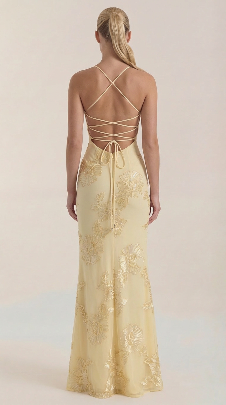 Marit™ | Maxi Vestido Floral con Corsé