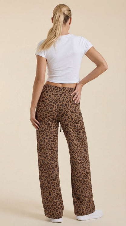María Diamela™ | Pantalón Cleo - Estampado leopardo