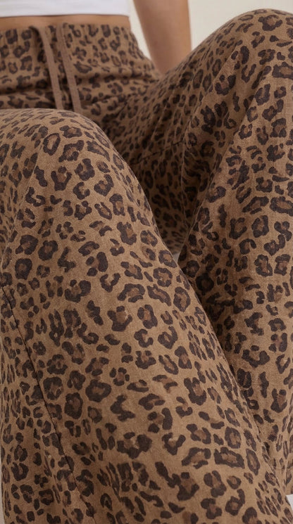 María Diamela™ | Pantalón Cleo - Estampado leopardo