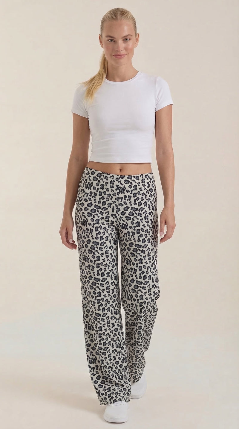 María Diamela™ | Pantalón Cleo - Estampado leopardo