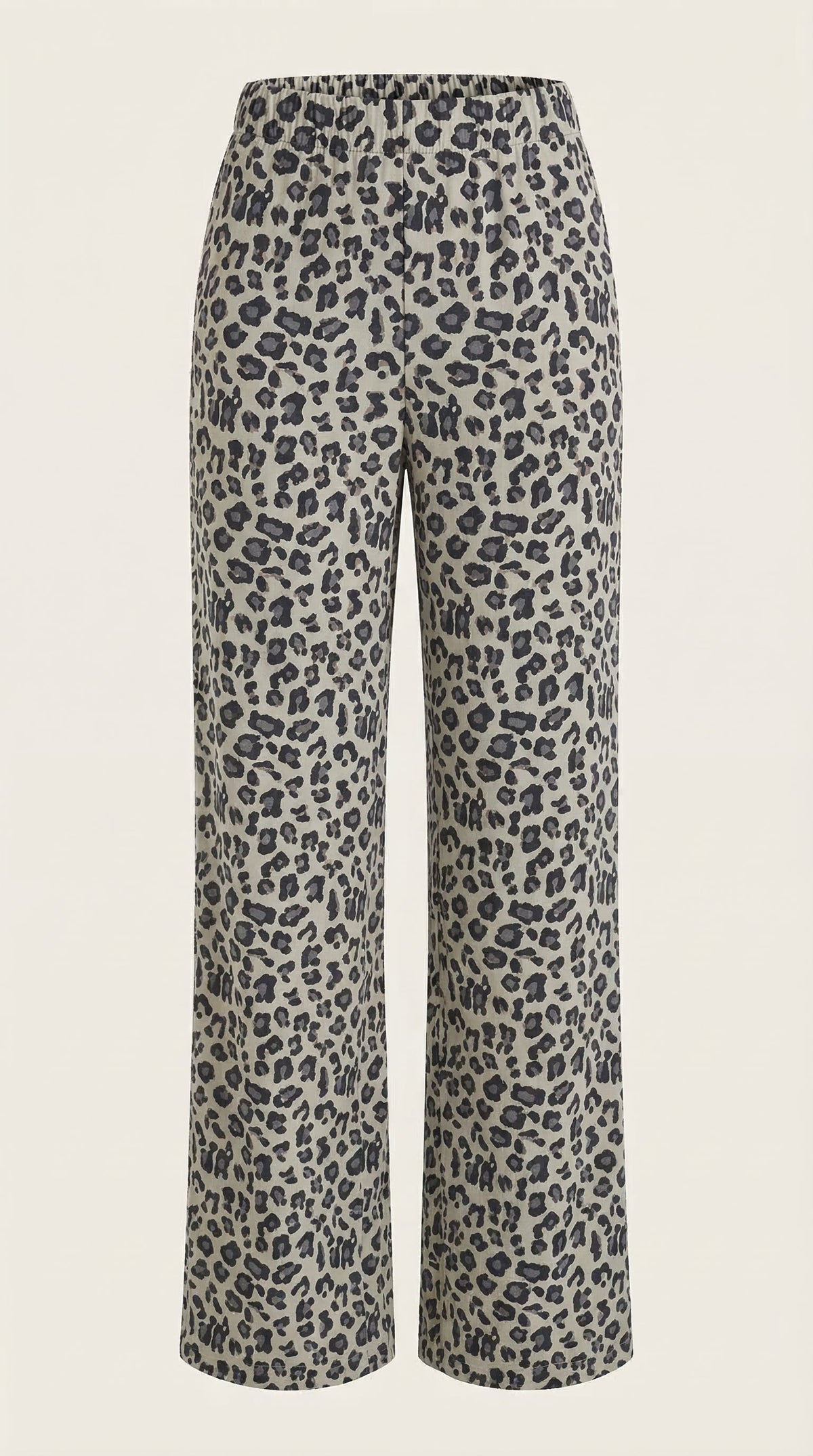 Amelka™ | Pantalón de Estampado Animal con Corte de Pierna Ancha
