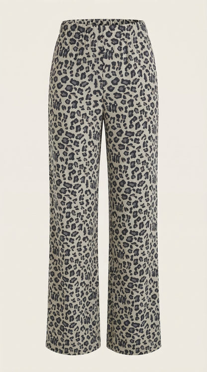 María Diamela™ | Pantalón Cleo - Estampado leopardo