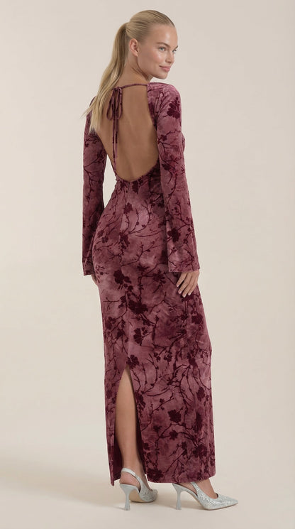 Ana Janeth™ | Maxi Vestido de Manga Larga Colleen