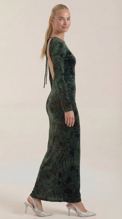 Ana Janeth™ | Maxi Vestido de Manga Larga Colleen