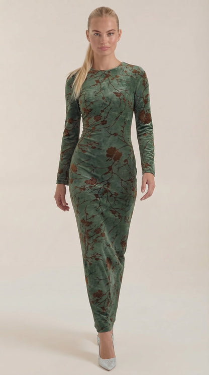 Ana Janeth™ | Maxi Vestido de Manga Larga Colleen