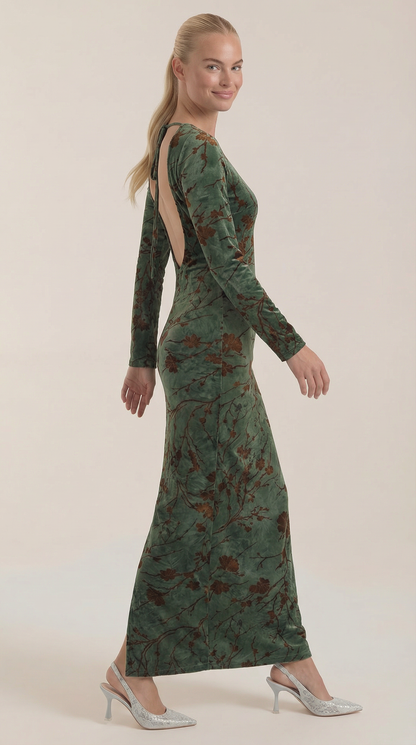 Ana Janeth™ | Maxi Vestido de Manga Larga Colleen