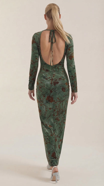 Ana Janeth™ | Maxi Vestido de Manga Larga Colleen