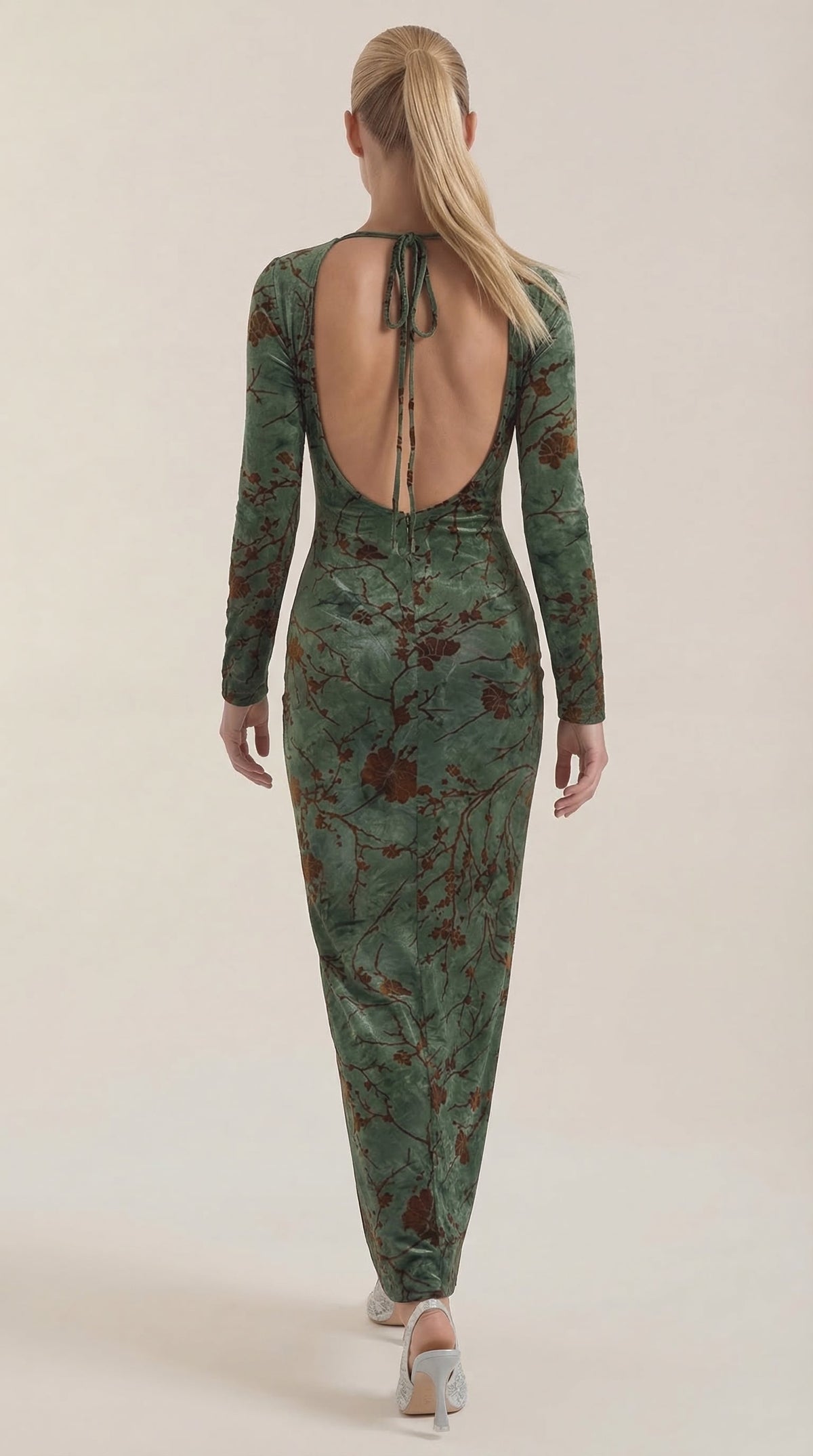Ana Sabina™ | Maxi Vestido de Manga Larga Colleen