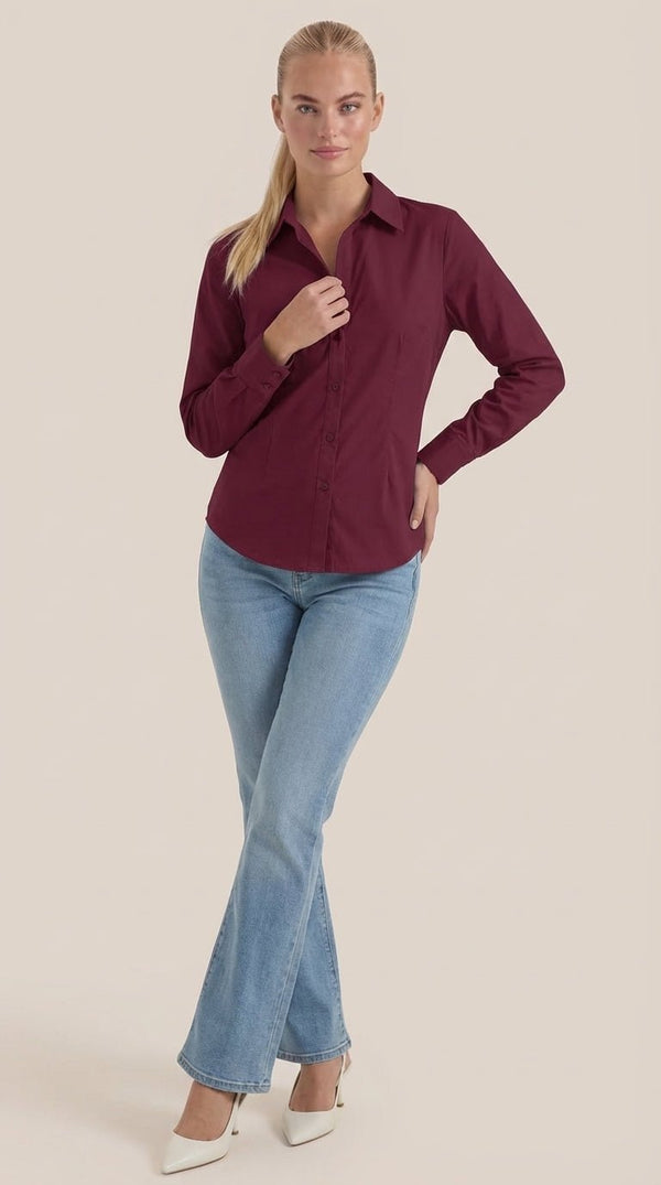 Ana Migdalia™ | Cornelia Button-Up Blouse