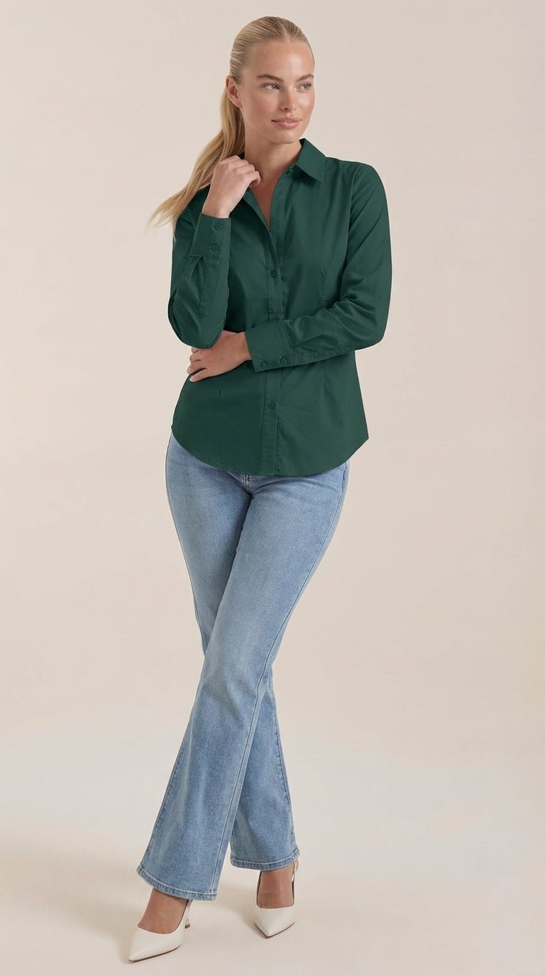 Daria™ | Blusa abotonada