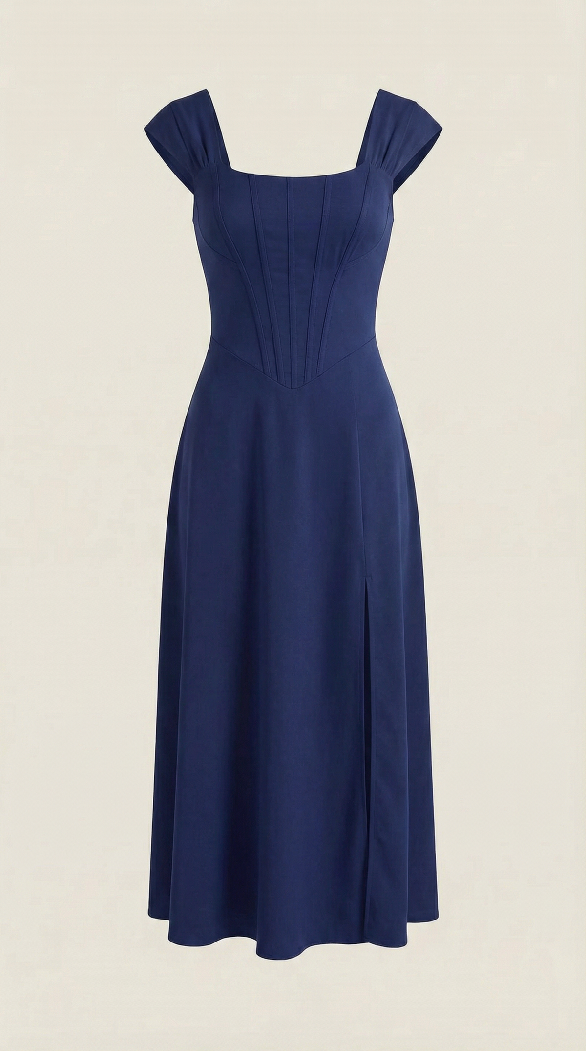 Rosa Brisa™ | Vestido Midi Dahlia - Alta Calidad