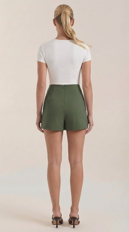 Céline Amparo™ | Falda Schlanker Corto con Apertura