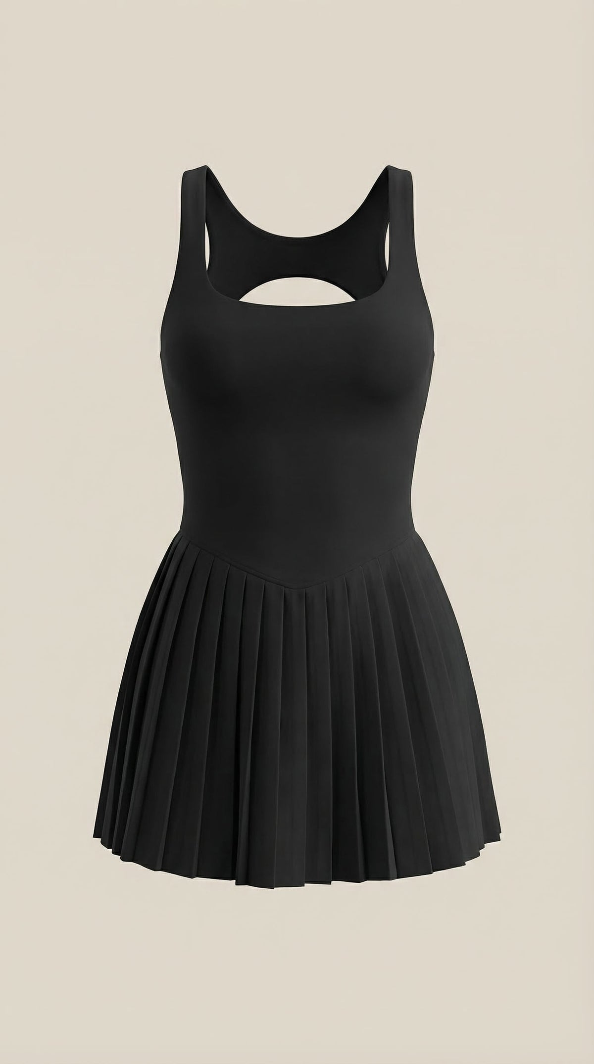 Rosa Remedios™ | Vestido Corto Plisado Deirdre