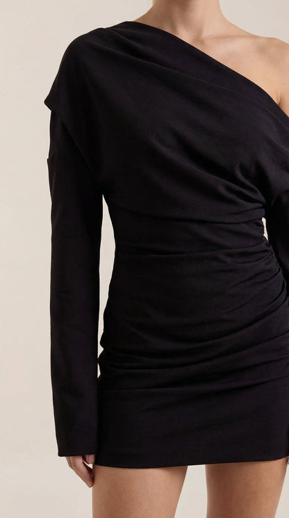 Beatrix Nadine™ | Mini Vestido de Un Solo Hombro