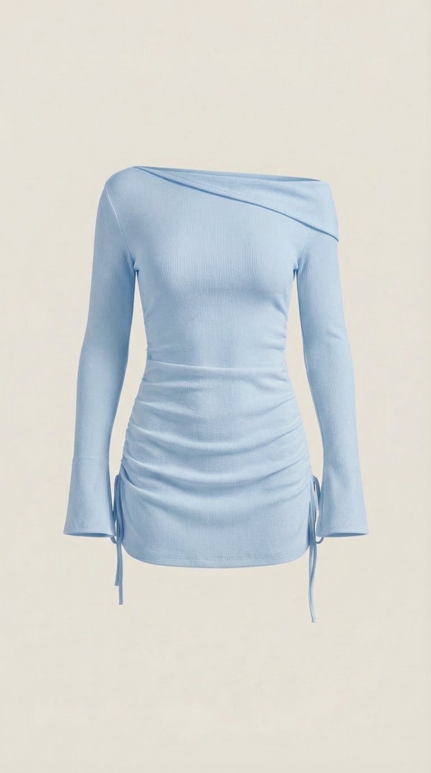 Ana Amor™ | Vestido Mini Acampanado Sin Mangas de Elle