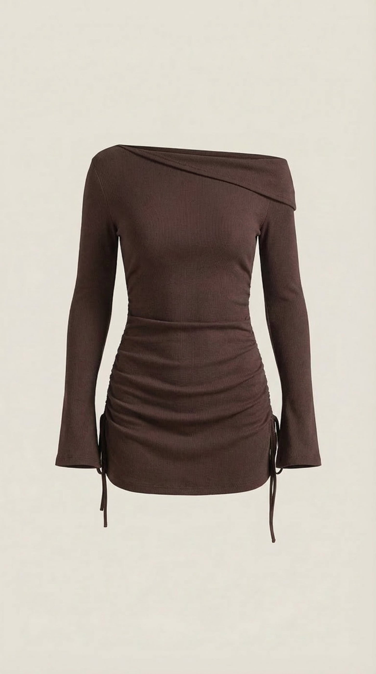Ana Amor™ | Vestido Mini Acampanado Sin Mangas de Elle