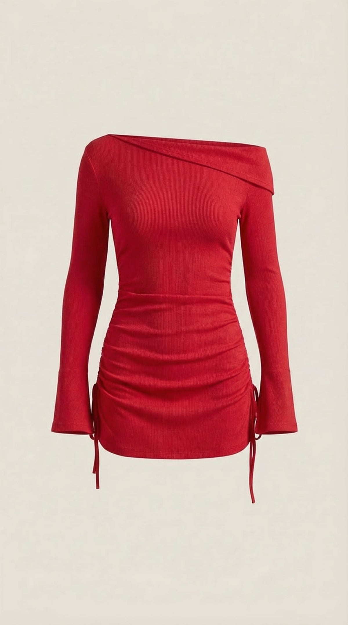Ana Amor™ | Vestido Mini Acampanado Sin Mangas de Elle