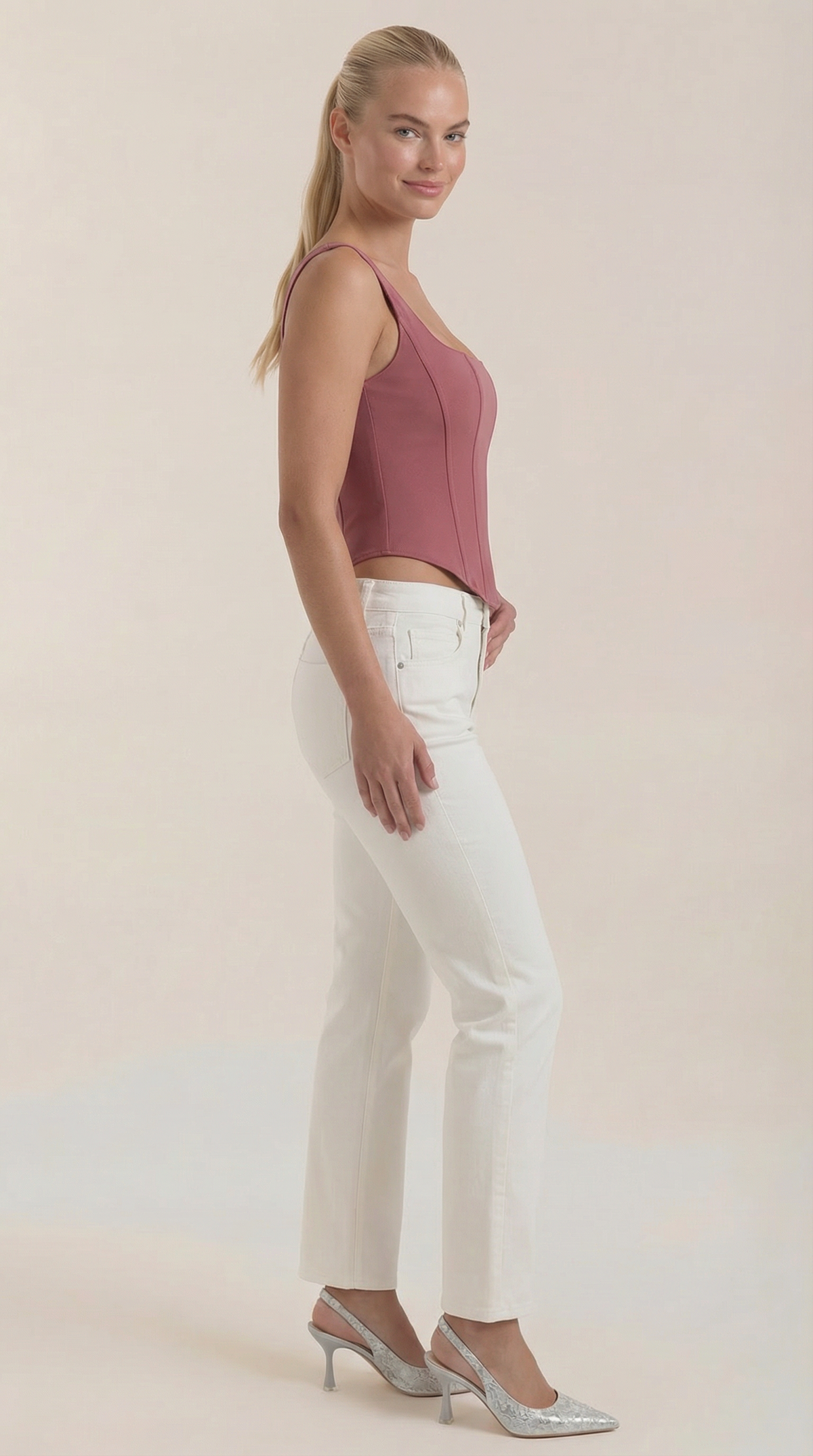 Rosa Montserrat™ | Eloise Corset Tank Top