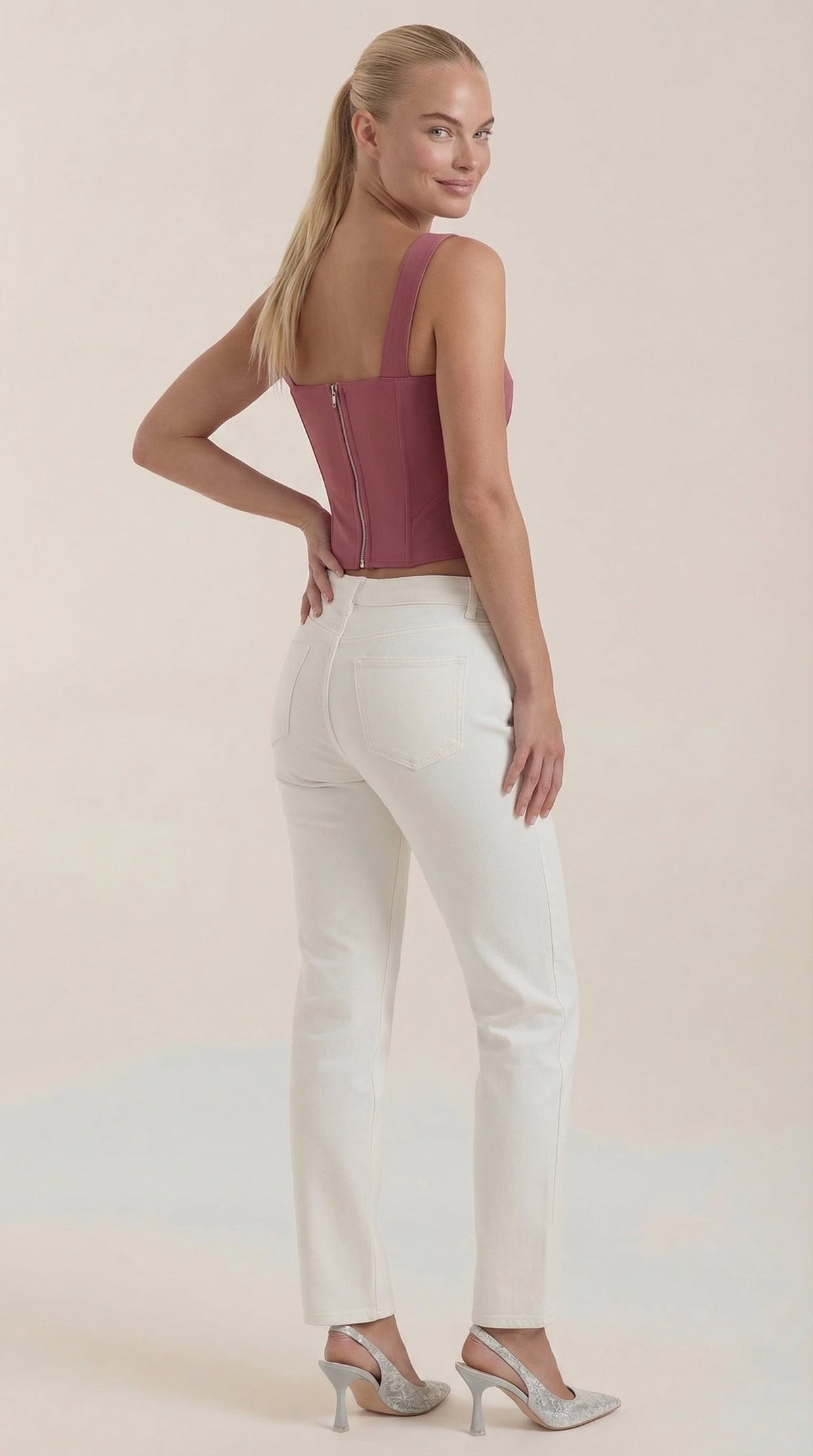 Rosa Montserrat™ | Eloise Corset Tank Top