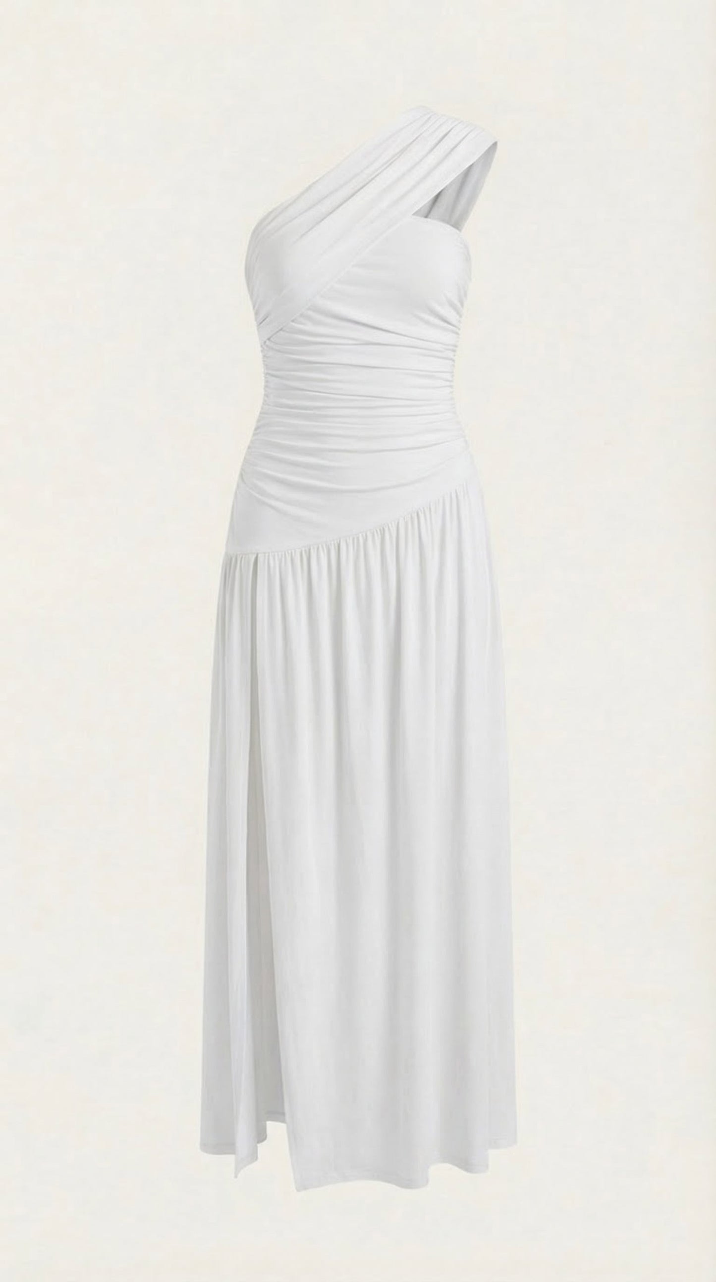 Ana Vanesa™ | Vestido Maxi Asimétrico de Un Hombro Enid
