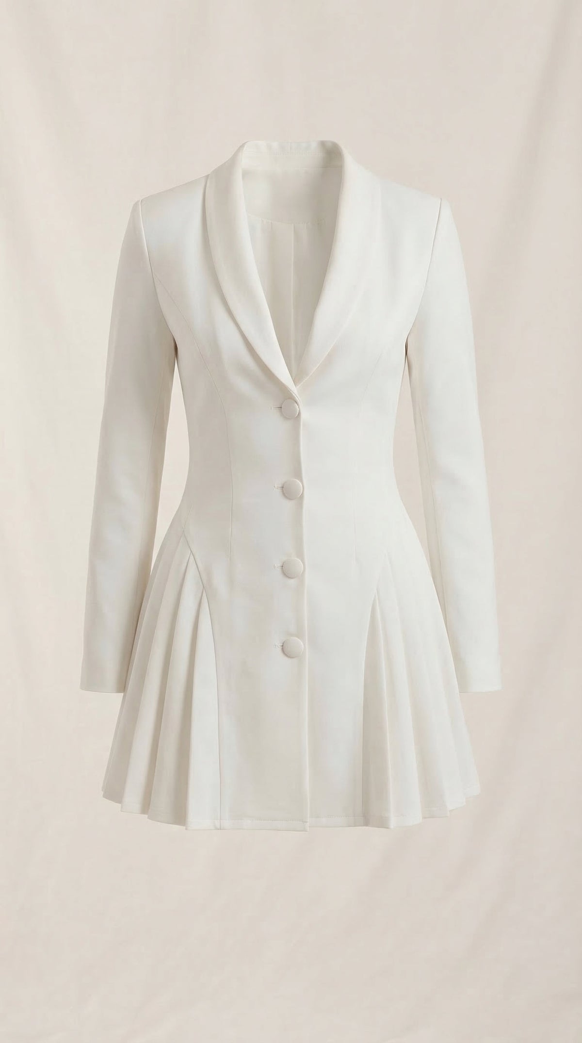 Louna Beatrice™ | Blazer plisado Glenda-Minikleid