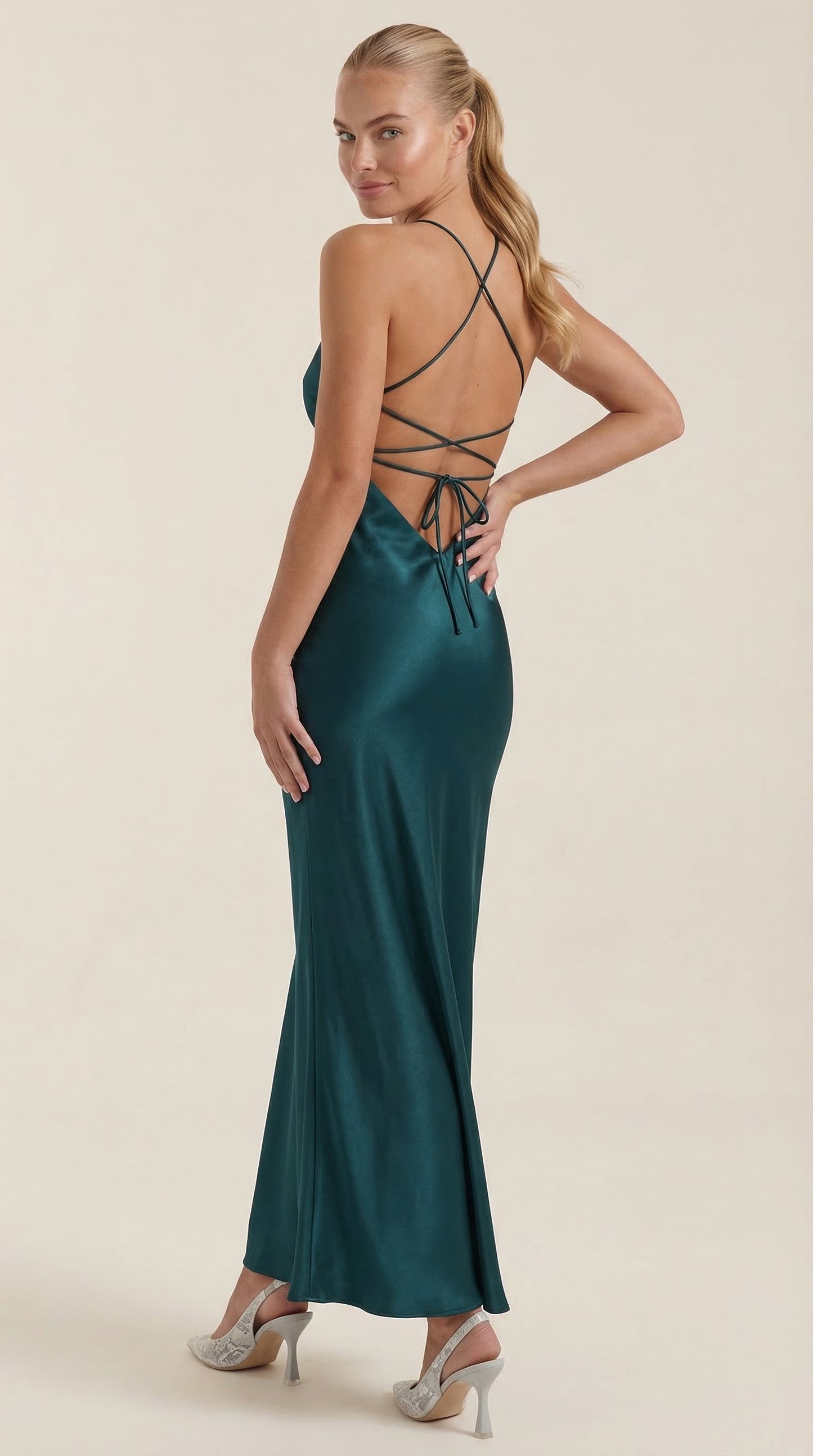 Rosa Soledad™ | Hannah Maxi Slip Dress
