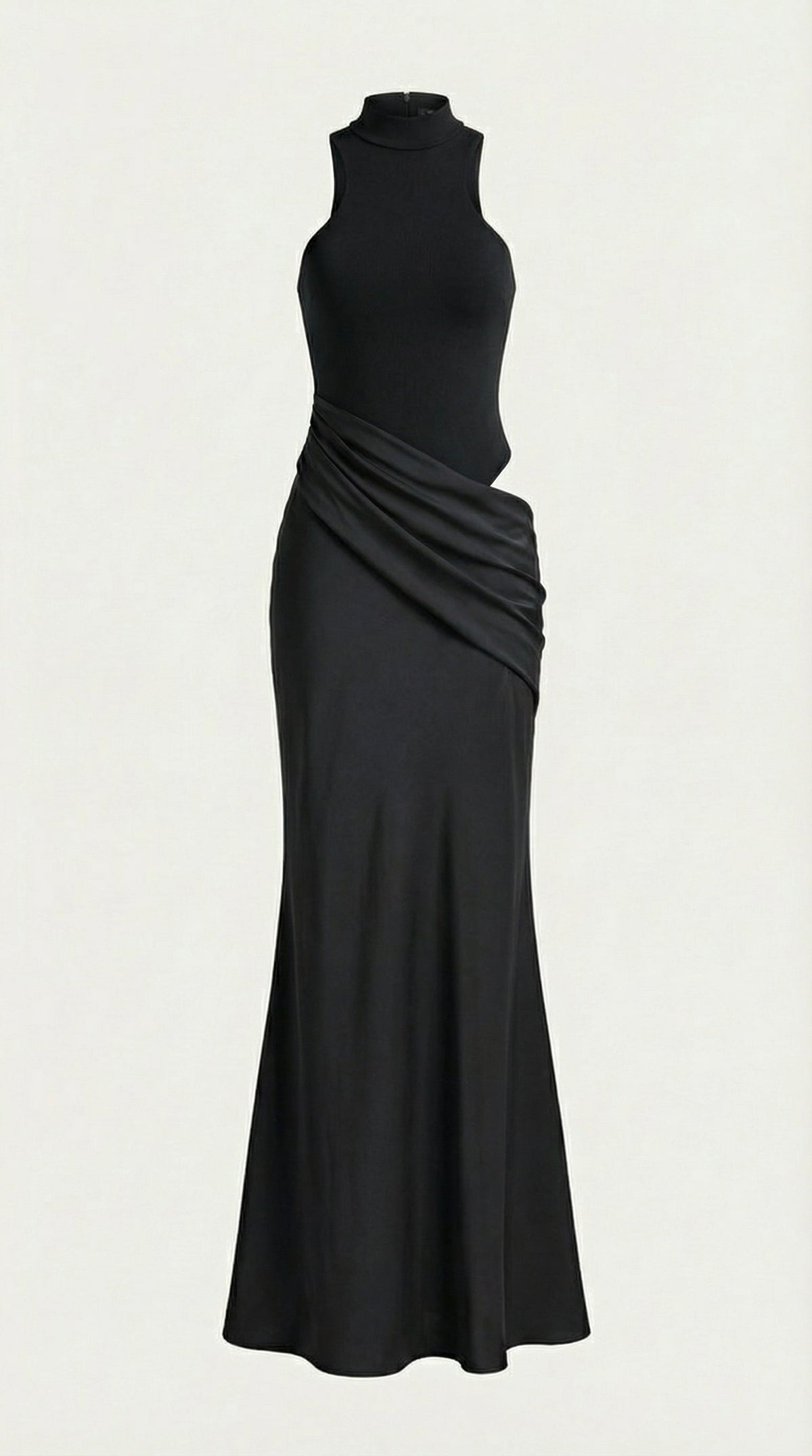 Ana Bonanza™ | Maxi Vestido Hester con Cuello Alto
