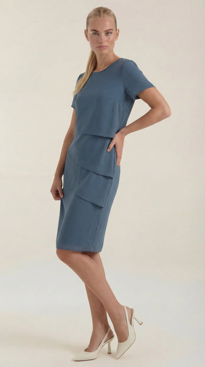 Ana Liana™ | Minivestido Meghan con capas