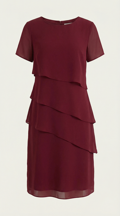 Ana Liana™ | Minivestido Meghan con capas