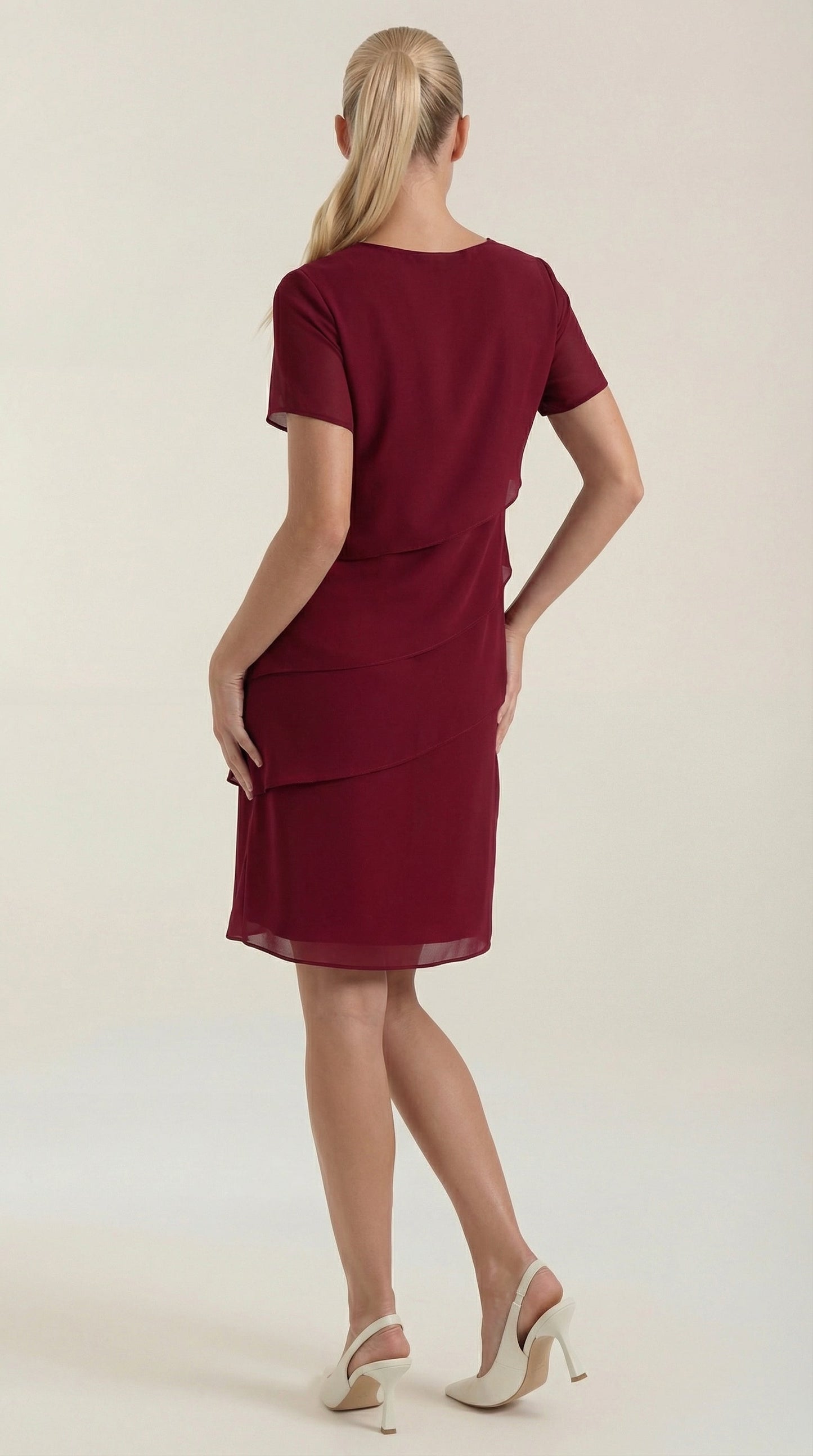 Ana Liana™ | Minivestido Meghan con capas
