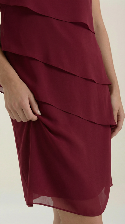Ana Liana™ | Minivestido Meghan con capas