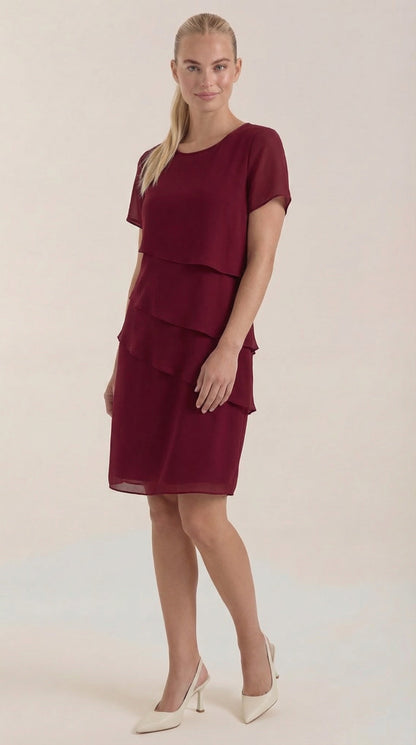 Ana Liana™ | Minivestido Meghan con capas