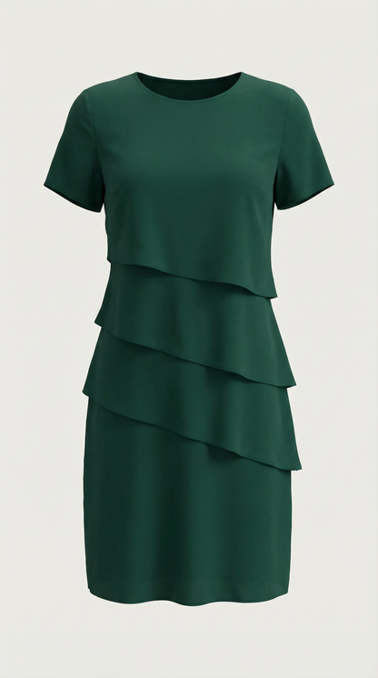 Ana Liana™ | Minivestido Meghan con capas