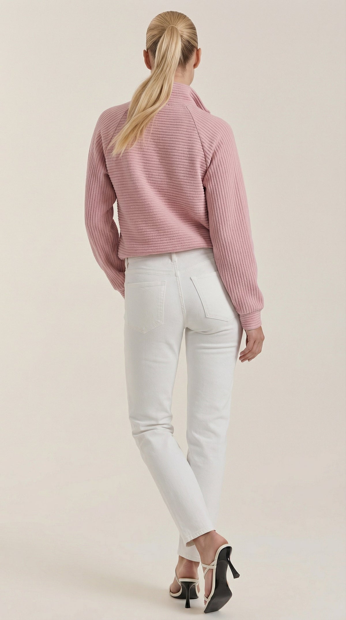 Ana Ludmila™ | Melinda Quarter-Zip Polo Pullover