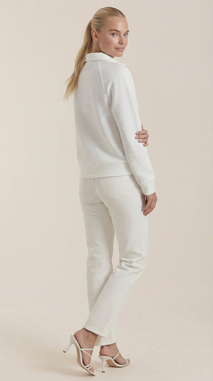 Ana Ludmila™ | Melinda Quarter-Zip Polo Pullover