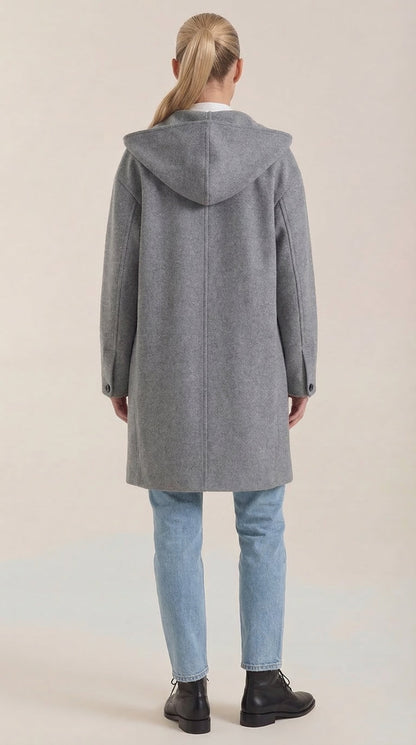 Romualda™ | Longline Hooded Coat