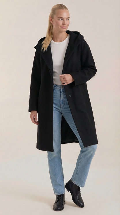 Romualda™ | Longline Hooded Coat