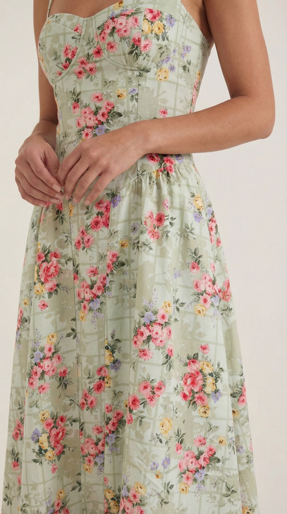 Ana Amaya™ | Vestido midi Corsé