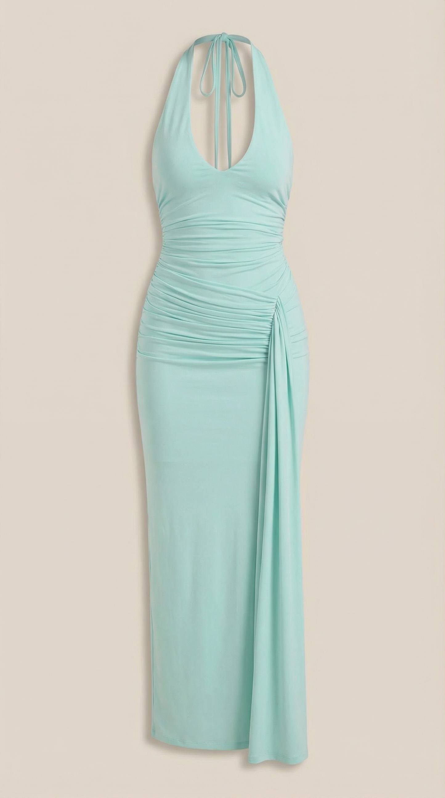 Ana Katia™ | Vestido largo estilo halter Paulette