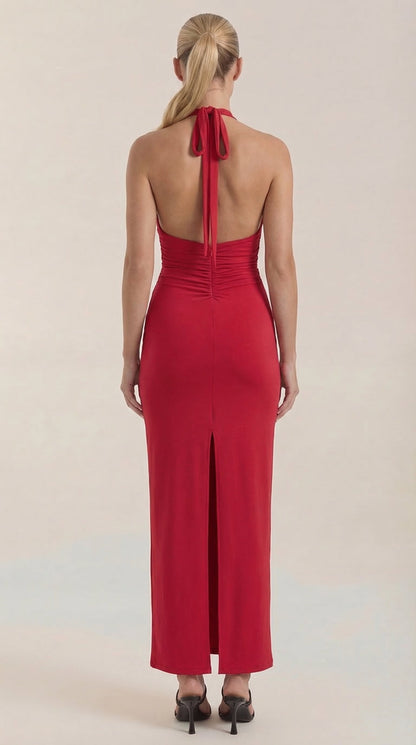 Ana Susana™ | Maxi Halter Dress Paulette